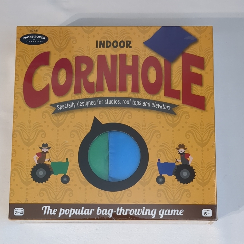 New Front Porch Classic Indoor Cornhole Bag Throwing Game